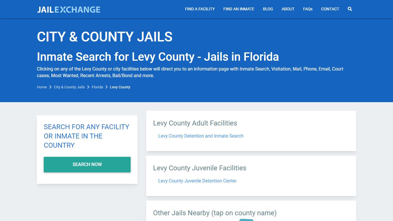 Levy County Jail Inmates | Arrests | Mugshots | FL